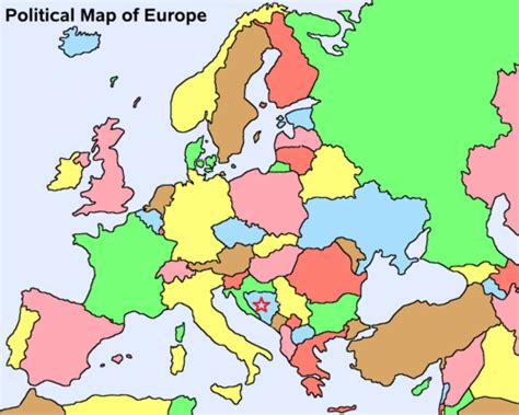 Eastern Europe Countries & Capitals (on Map) Flashcards | Quizlet