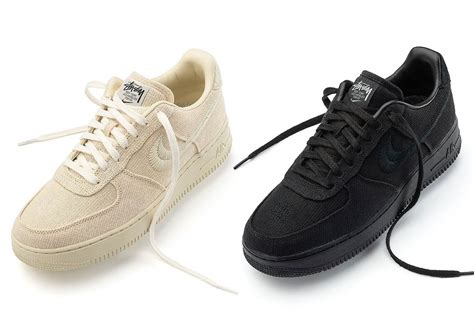 Where To Buy Stussy Nike Air Force 1 Black + Fossil | SneakerNews.com