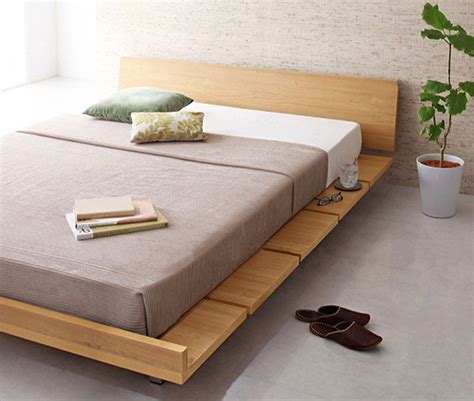 Wood Furniture Singapore | Japanese Platform Bed | Minimalist bed, Bed frame design, Wood bed ...