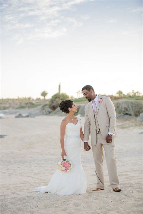 A Romantic Beach Wedding at Cabo Del Sol Golf Club in Cabo San Lucas, Mexico