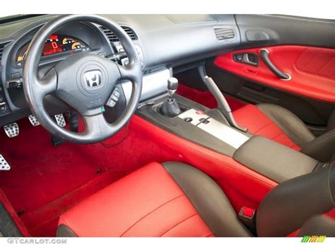 Red Interior 2004 Honda S2000 Roadster Photo #70679539 | GTCarLot.com