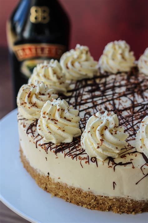 No-Bake Baileys Cheesecake - Baker Jo