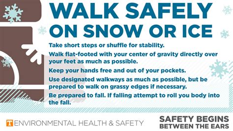 Walk Safely on Snow and Ice | Environmental Health & Safety