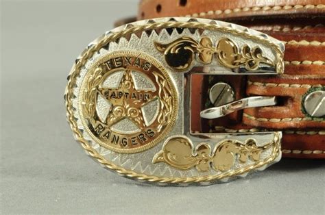 Texas Ranger Captain Jack Dean's Belt and Buckle