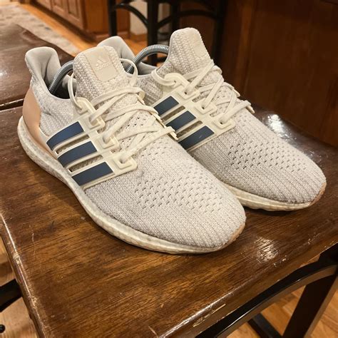 Adidas Ultra Boost 4.0 Show Your Striped Cloud White... - Depop