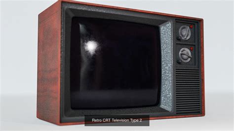 CRT TV Collection - 3D Model by CGHawk