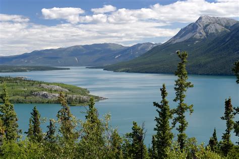 Tagish Lake, Yukon Territory. | The photo was taken from Klo… | Flickr