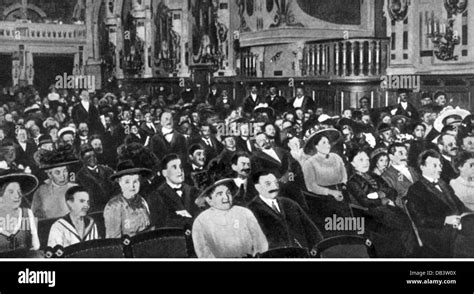 cinema, audience in a movie theatre, Berlin, circa 1900, Additional ...