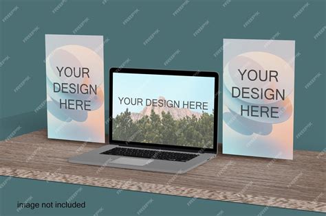 Premium PSD | Laptop screen mockup