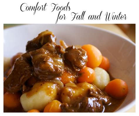 Favorite Comfort Foods for Fall and Winter | How Was Your Day?