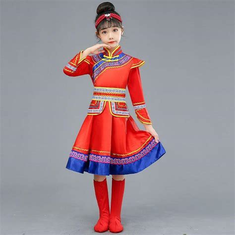 United Nations Mongolia Girl Costume for Kids UN Cosplay Mongolian ...