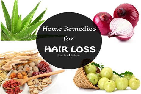 Natural Home Remedies For Hair Loss - Heart Bows & Makeup