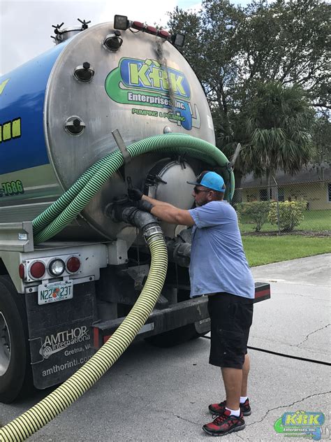 Septic Tank Services in Fort Pierce and Port St. Lucie, Fl