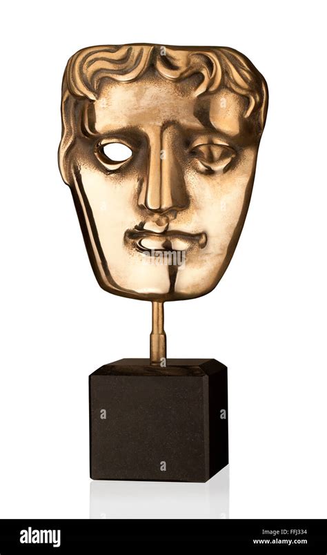 Bafta award statue B.A.F.T.A Stock Photo - Alamy