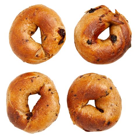 Kismet Cinnamon Raisin Bagels 4 Pack : Grocery fast delivery by App or ...