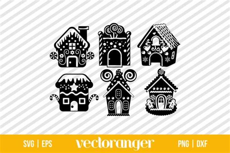 Gingerbread House SVG Bundle | Vectoranger