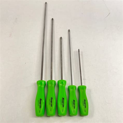 Snap On 5 Pc. Hard Handle Phillips Screwdriver Set - Shop - Tool Swapper