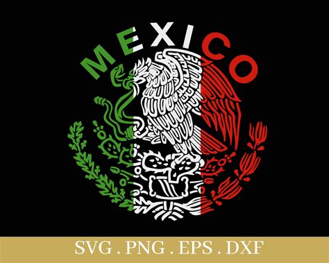 Mexico Coat Of Arms SVG, Mexico SVG, Mexico Flag Eagle SVG,, 53% OFF