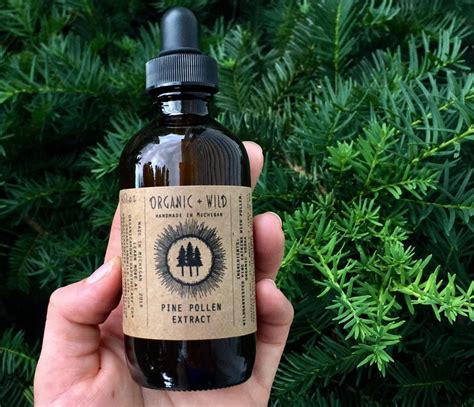 Pine Pollen Tincture / Extract Organic | Etsy