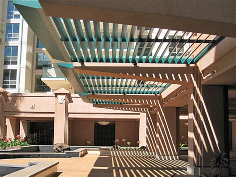 Commercial Patio Sun Shades, Aluminum Canopy Structures