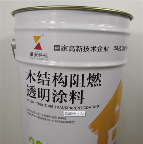 Durable Intumescent Fire Protective Coatings , 30 Minutes Fireproof Varnish For Wood Walls