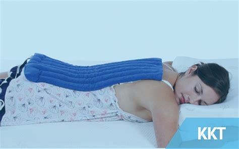 Heat therapy with Hot water bag, for lower Back pain treatment