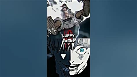 Luffy vs gojo 😐 - YouTube