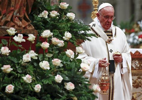 Pope celebrates midnight Christmas Eve Mass at the Vatican - CBS News