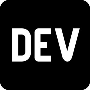 Dev.to Logo PNG Vector (SVG) Free Download