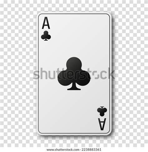 Black White Playing Card Ace Symbol Stock Vector (Royalty Free) 2238883361 | Shutterstock