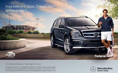 Roger Federer Touts Mercedes-Benz GL-Class | Mercedes benz gl class ...