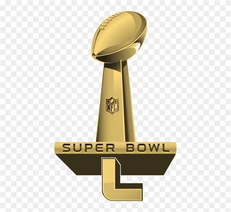 Trophy Clipart Nfl - Super Bowl 50 L - Free Transparent PNG Clipart ...