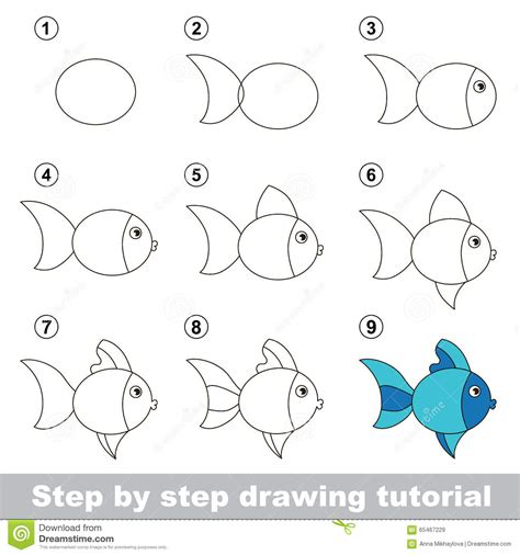 Koi Fish Drawing Tutorial at PaintingValley.com | Explore collection of ...