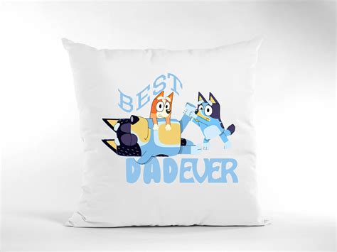 Bluey DAD Premium Pillow Case Bluey Birthday Pillow Bluye | Etsy