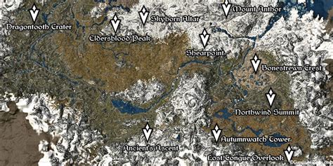 All Skyrim Dragon Locations (2023)