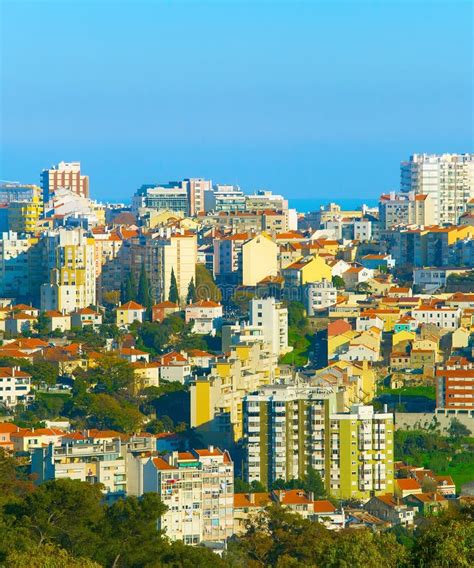 Lisbon Architecture, Portugal Stock Photo - Image of overview, house ...