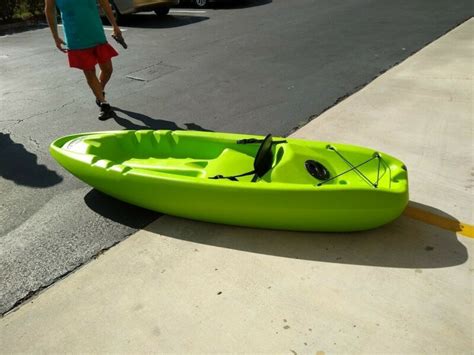 Two Pelican 8 Ft. Kayaks For The Price Of One, Includes Seats, Paddles ...