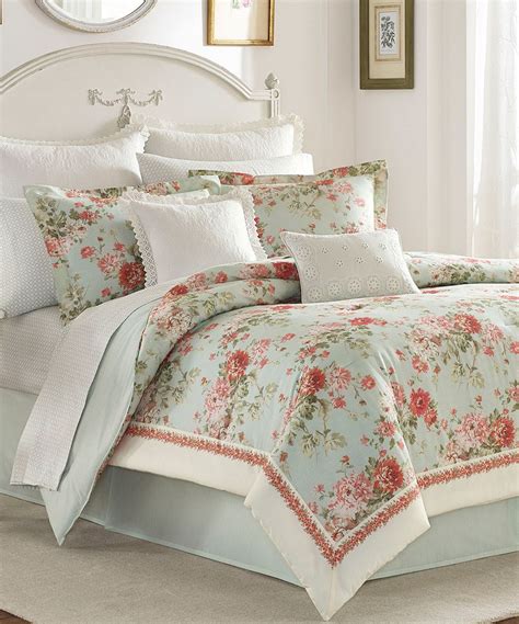 This Green Floral Vivienne Comforter Set by Laura Ashley Home is perfect! #zulilyfinds Queen ...