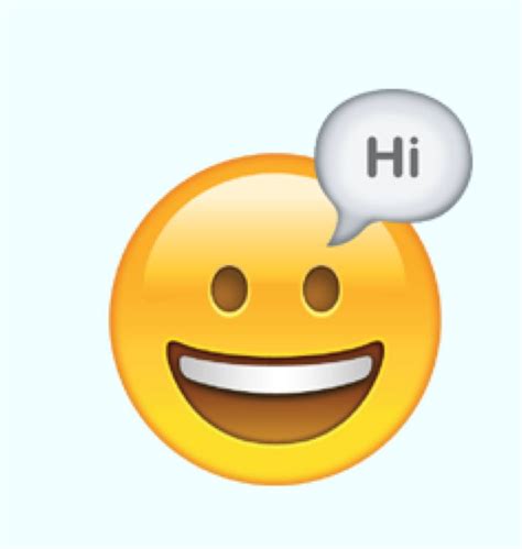 If to lazy to text "hi" then download this emoji Smily Face, Download ...