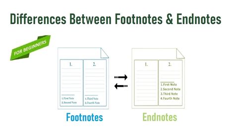 Differences Between Footnotes and Endnotes | Footnotes Vs Endnotes | @ThesisHelper01 - YouTube