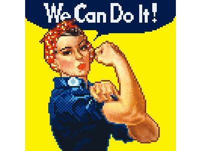 Rosie The Riveter by Kendra Black on Dribbble