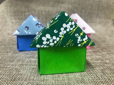 Tutorial #44: Origami House | The Idea King