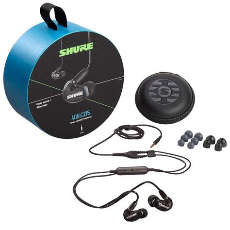 Shure AONIC 215 Sound Isolating Earphones (Black)