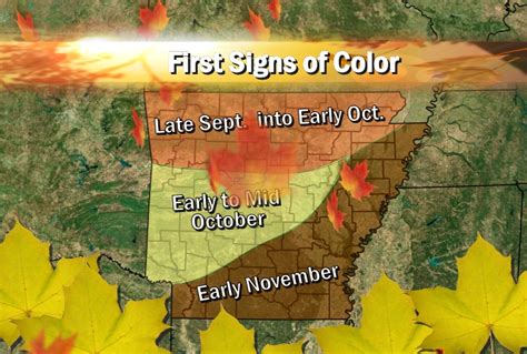 Arkansas Weather Blog: Fall Colors Just Around The Corner