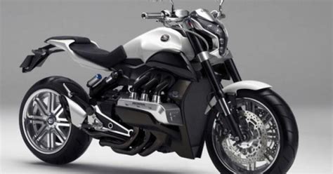 Honda unveils six cylinder sports motorcycle prototype