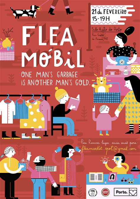 Flea Market Poster :: Behance