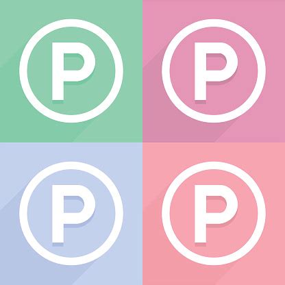 Parking Sign Vector Eps10 Great For Any Use Stock Illustration ...