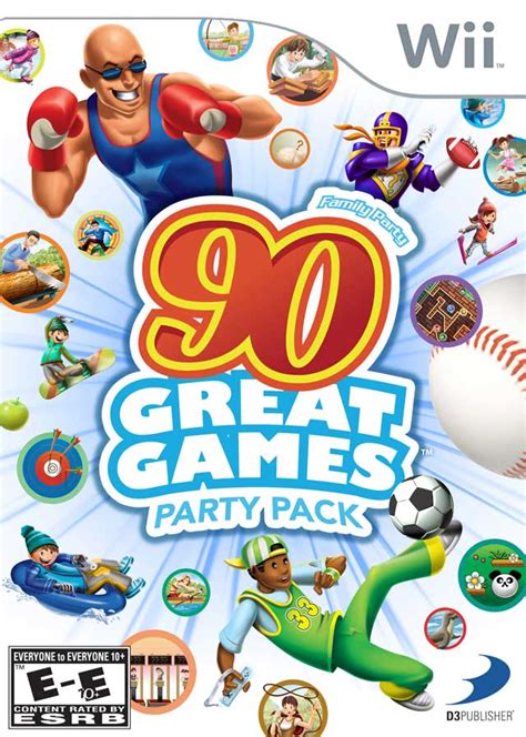 Family Party: 90 Great Games Party Pack Nintendo WII Game