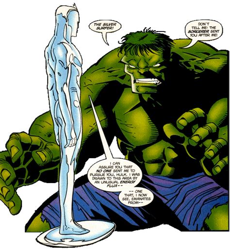 "Hero Envy" The Blog Adventures: HULK VS SILVER SURFER