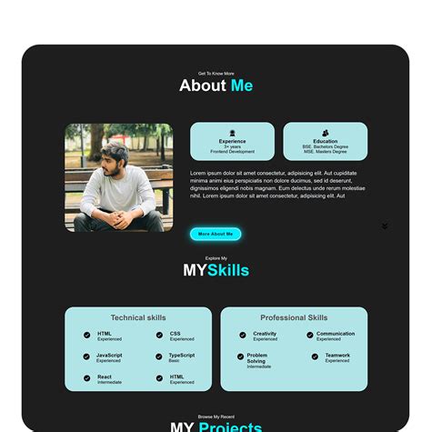 Responsive Personal Portfolio Website – Syntax Studio